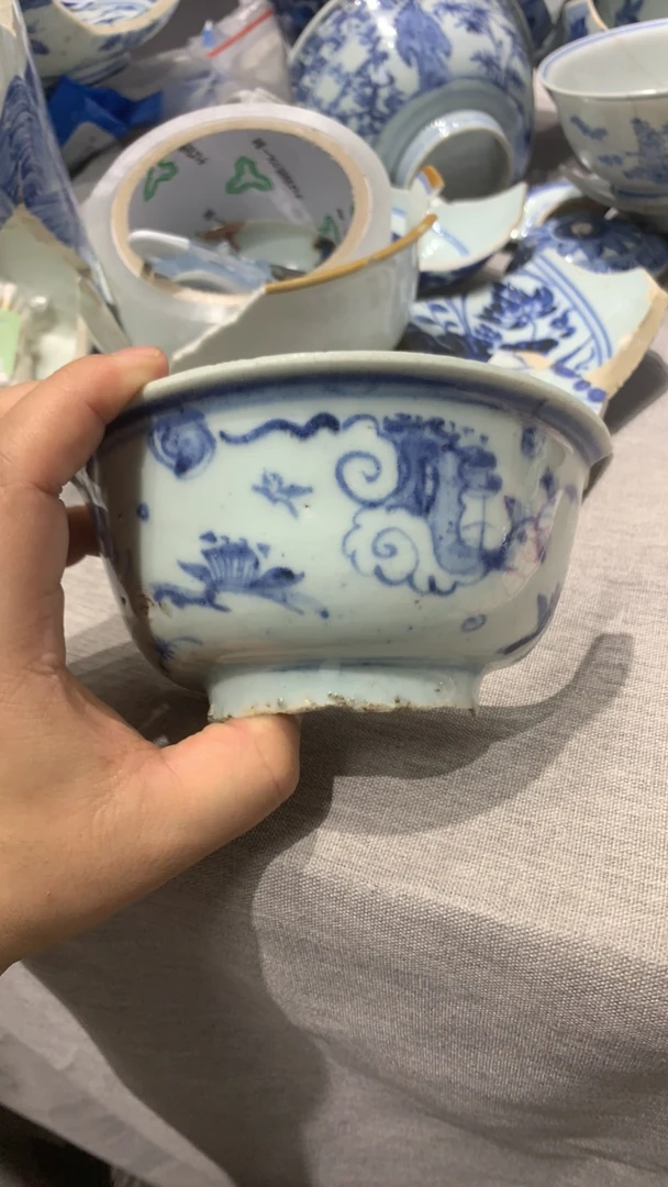 瓷片学习瓷片标本50瓷片
