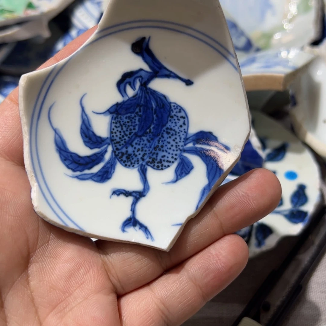 【闪购商品】密胺瓷片左**曲