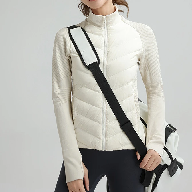 第三代升级版90白鹅绒羽绒服绒秋冬立领保暖轻柔运动保暖羽绒0929