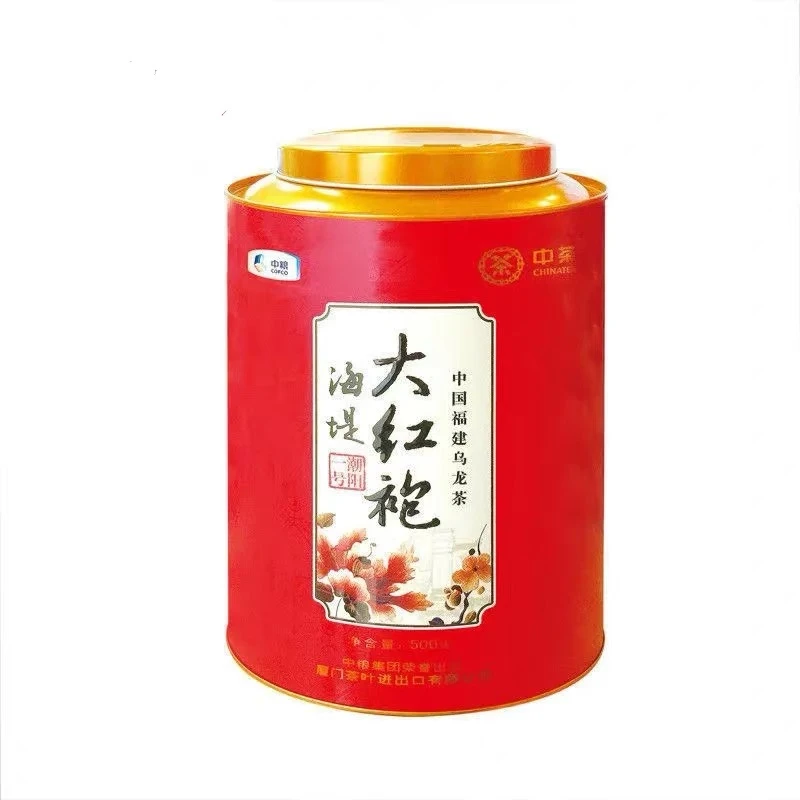 海堤茶叶武夷岩茶潮阳一号AT639大红袍浓香500g罐 足火浓香茶叶
