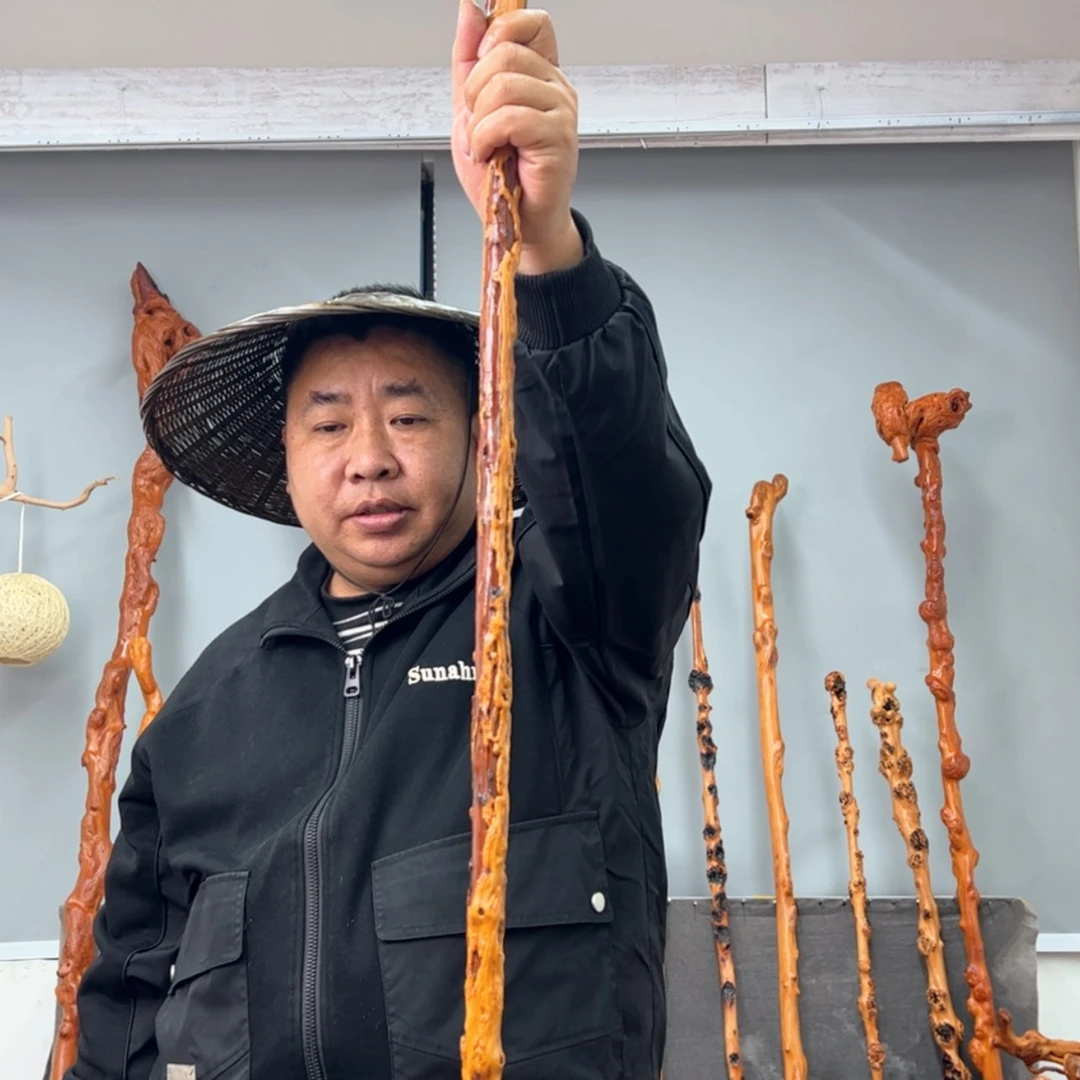 【闪购商品】黑果木其他用****5拐杖915