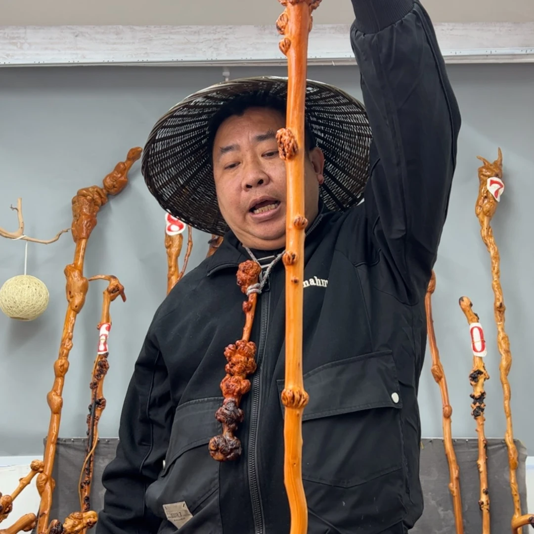 【闪购商品】黑果木其他江**人拐杖176