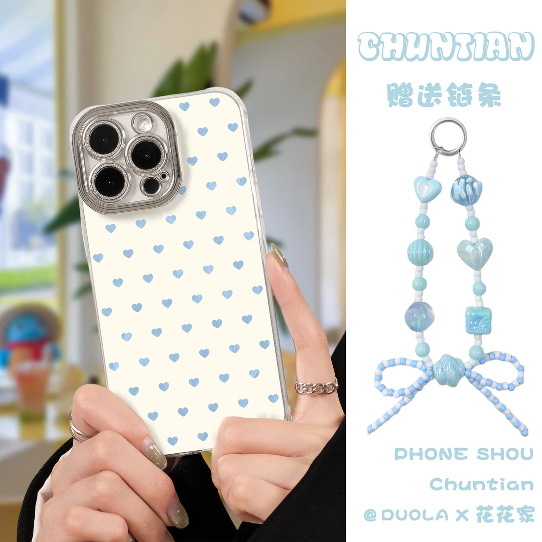 适用iPhone16手机壳华为oppo小米保护套精孔自带镜头膜苹果13pro