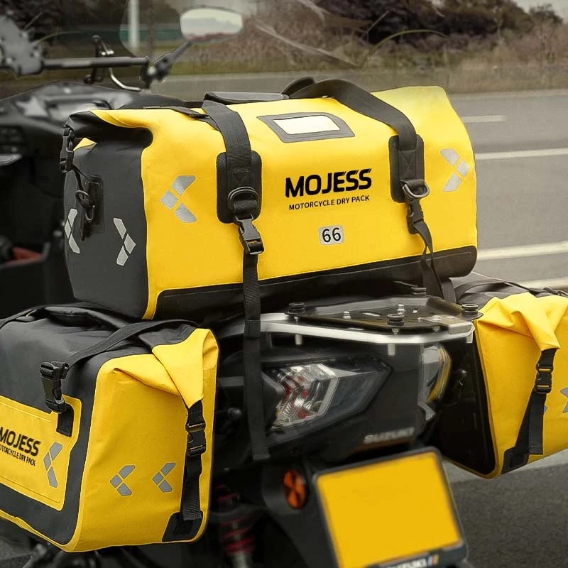 MOJESS摩托车防水包骑士摩旅装备摩杰斯后座包行李包驮包机车尾包