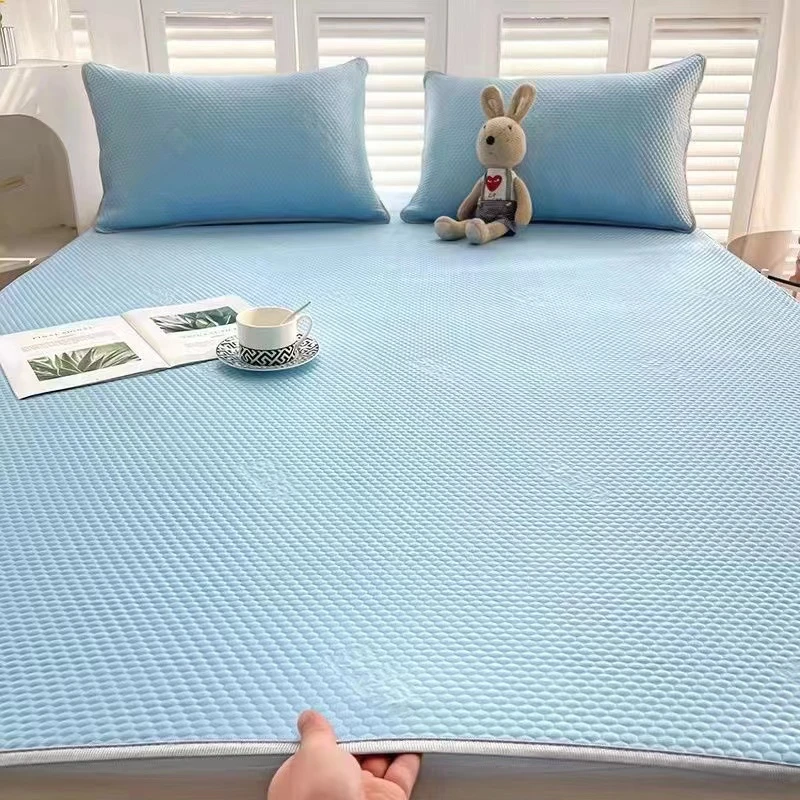 冰豆豆凉席三件套平铺款