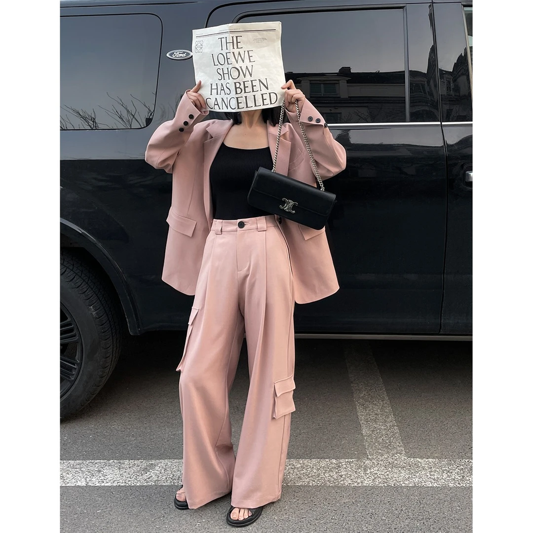 3.27  P0327X2581  西装套装女2023新款休闲气质西服外套