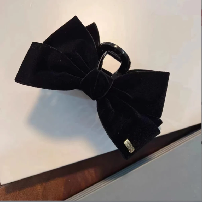 黑色发卡 抓夹网红气质可爱