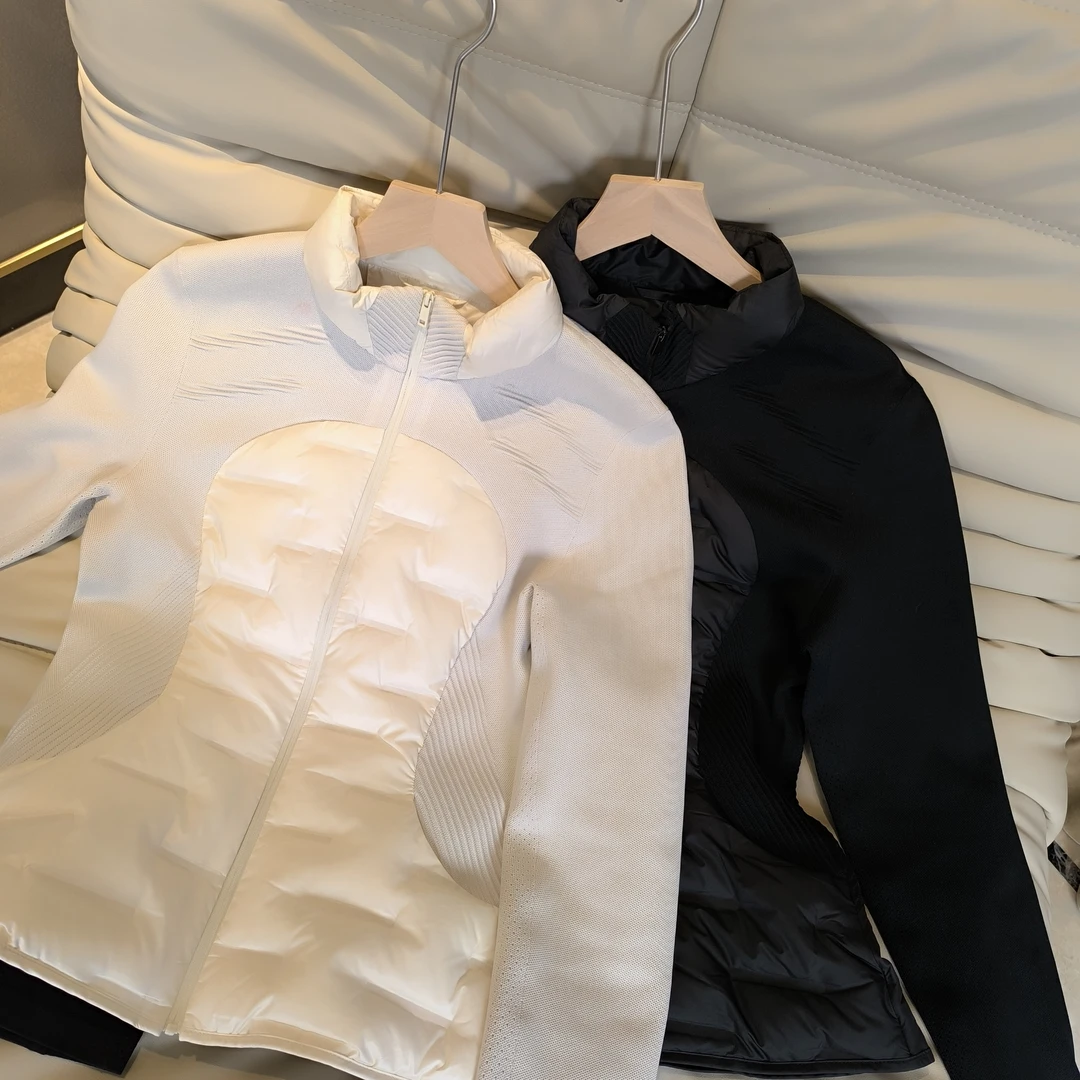 【小蛮腰】高端欧货90白鹅绒冬季贴身高级感修身轻薄运动鹅绒服