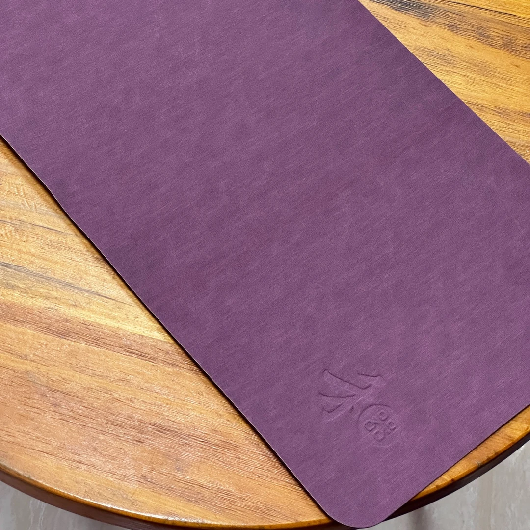 禾器茶席  干泡垫  尺寸：长43cm 宽22cm