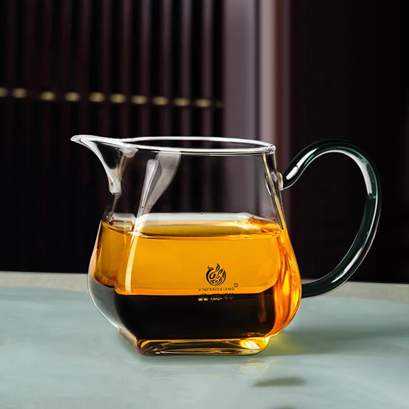 高硼硅玻璃耐热功道杯手工高档透明家用