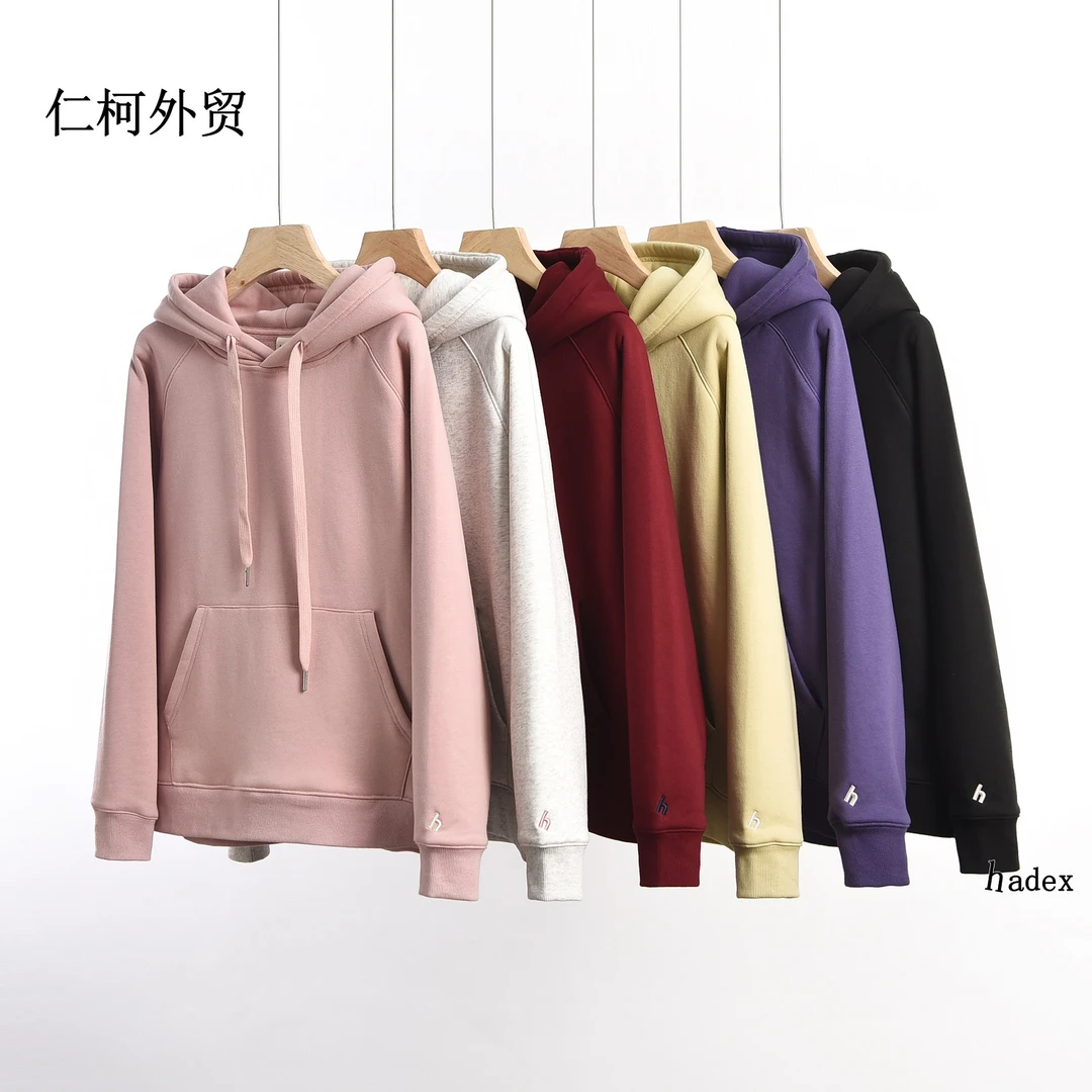 JJ-002冬季加厚自制高订连帽卫衣