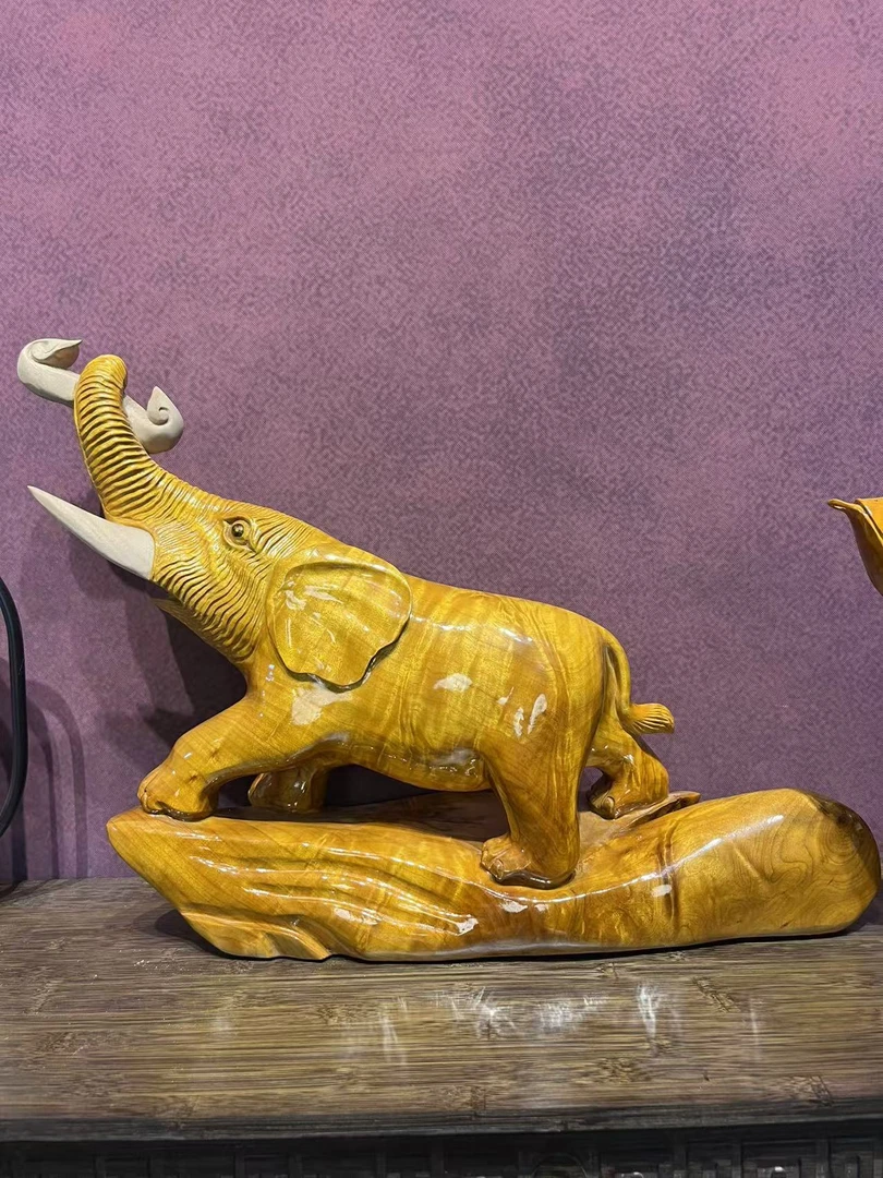 金丝楠木小叶桢楠吉象如意