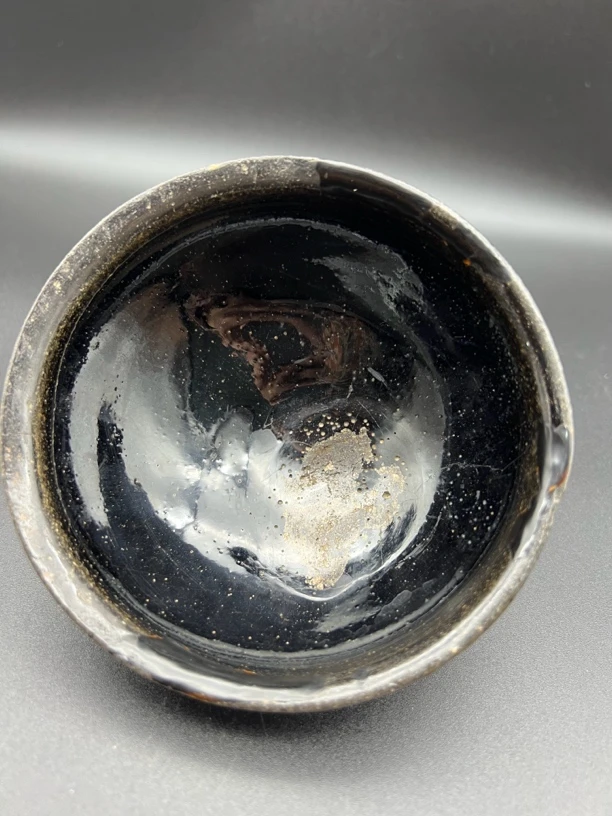 宋代乌金老盏茶杯