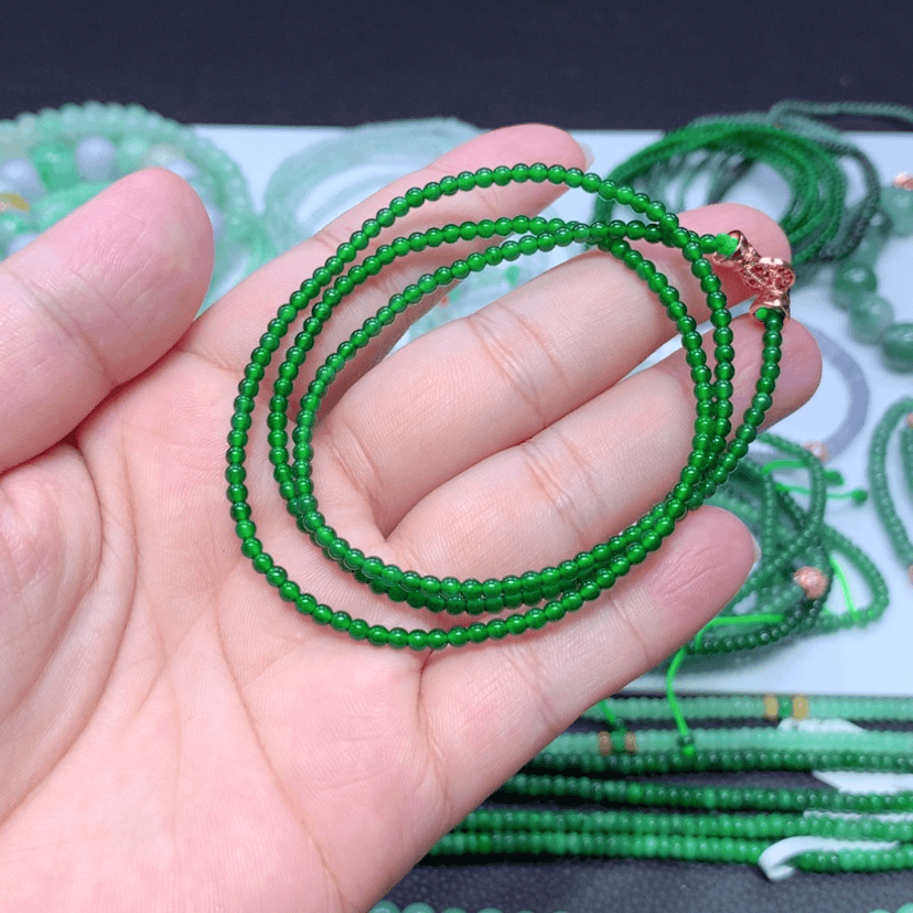 【闪购商品】翡翠手链未镶嵌?***?