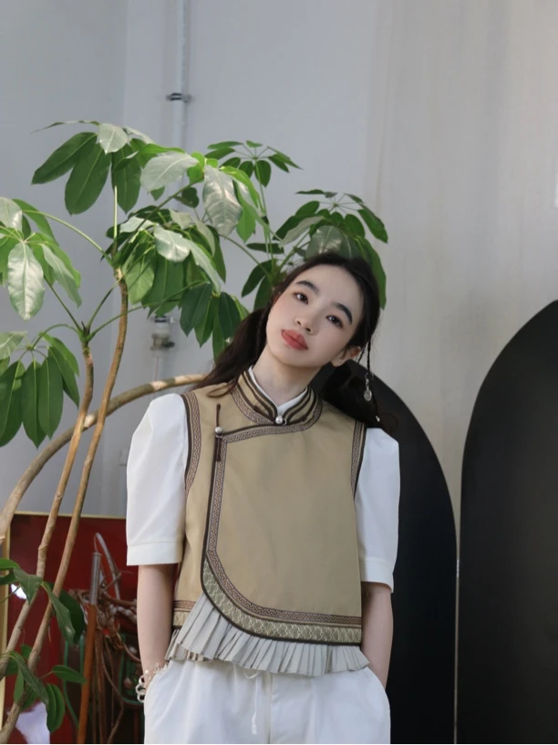 OOTD I ＴｙａｎＴｙａｎ蒙古族马甲