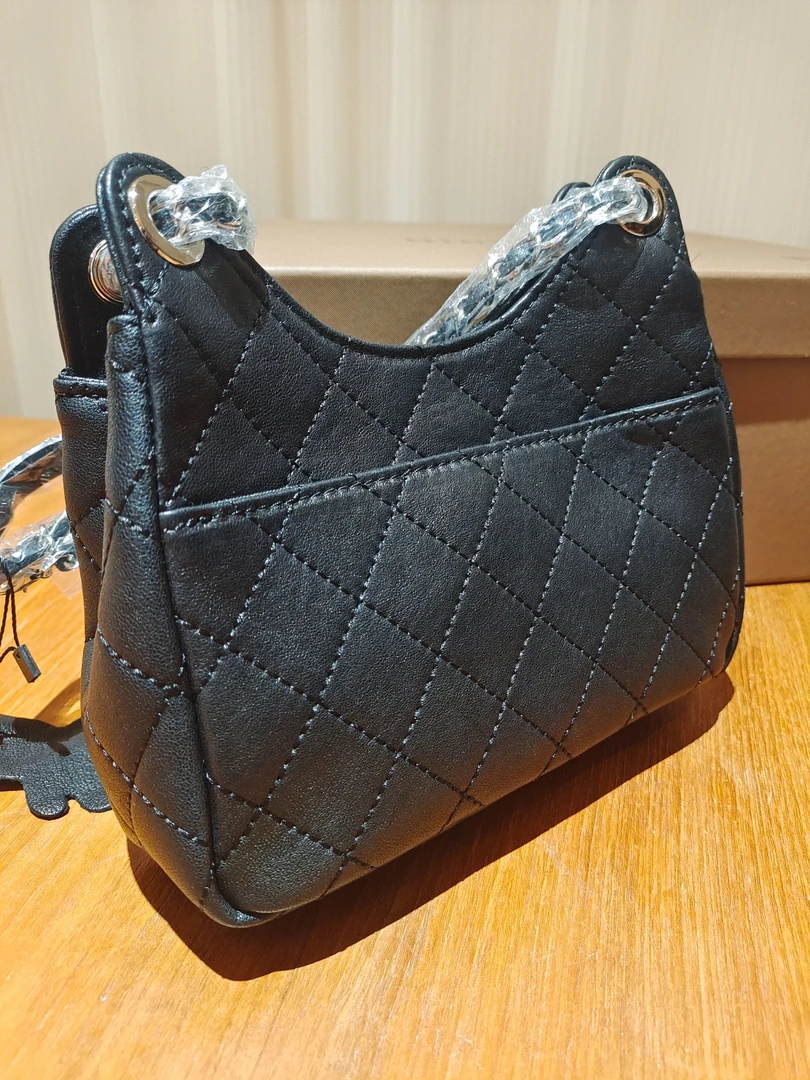 HIRMRIS手工真皮包CX529  小咪香黑