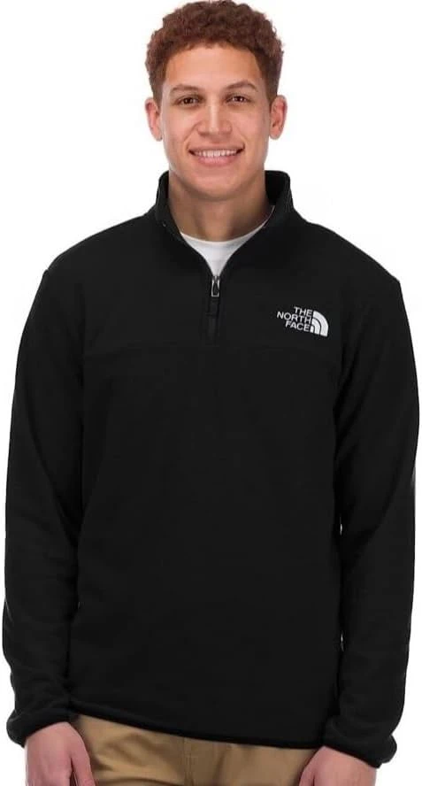 THE NORTH FACE 北面美版男士Anchor 摇粒绒1/4拉链套头衫