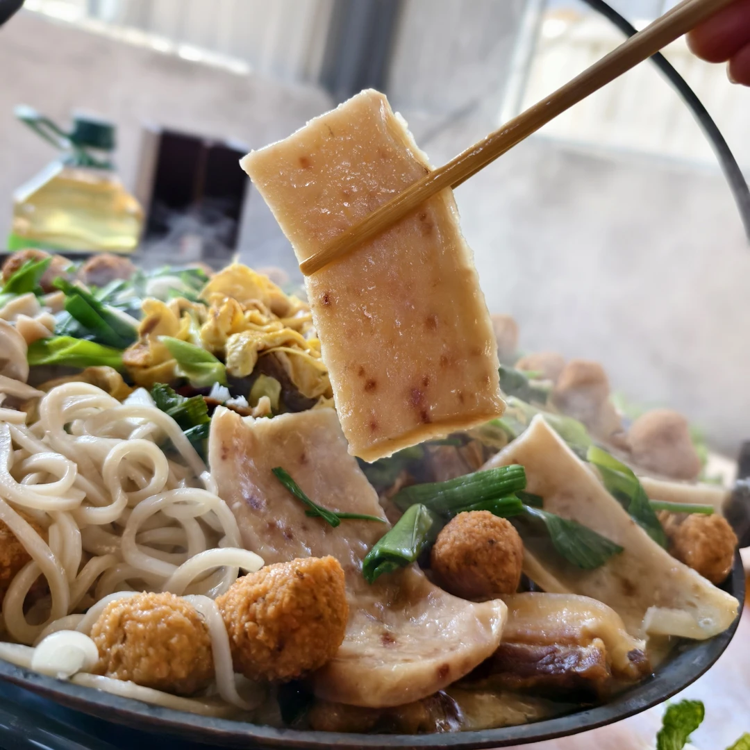 梅儿姐家正宗麻城手工肉糕湖北特产吊锅火锅食材
