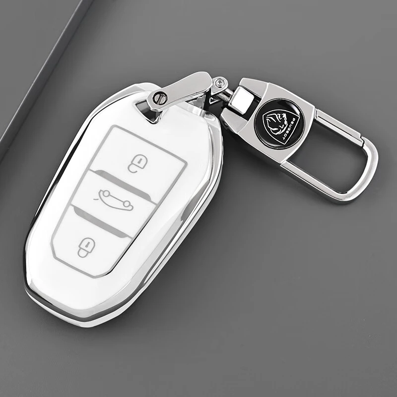 标致新408钥匙套5008汽车4008用品3008包508壳2008标志308专用301