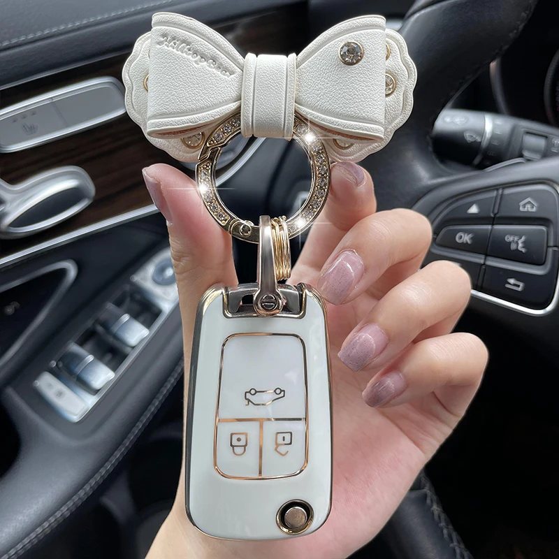 别克英朗钥匙套2021款21新款车19款扣xt扣gt包18阅朗包折叠高档女