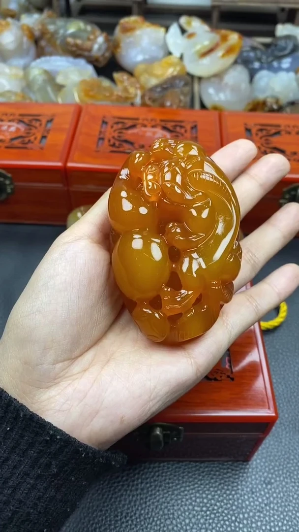 【闪购商品】玛瑙/玉髓手把未镶嵌00