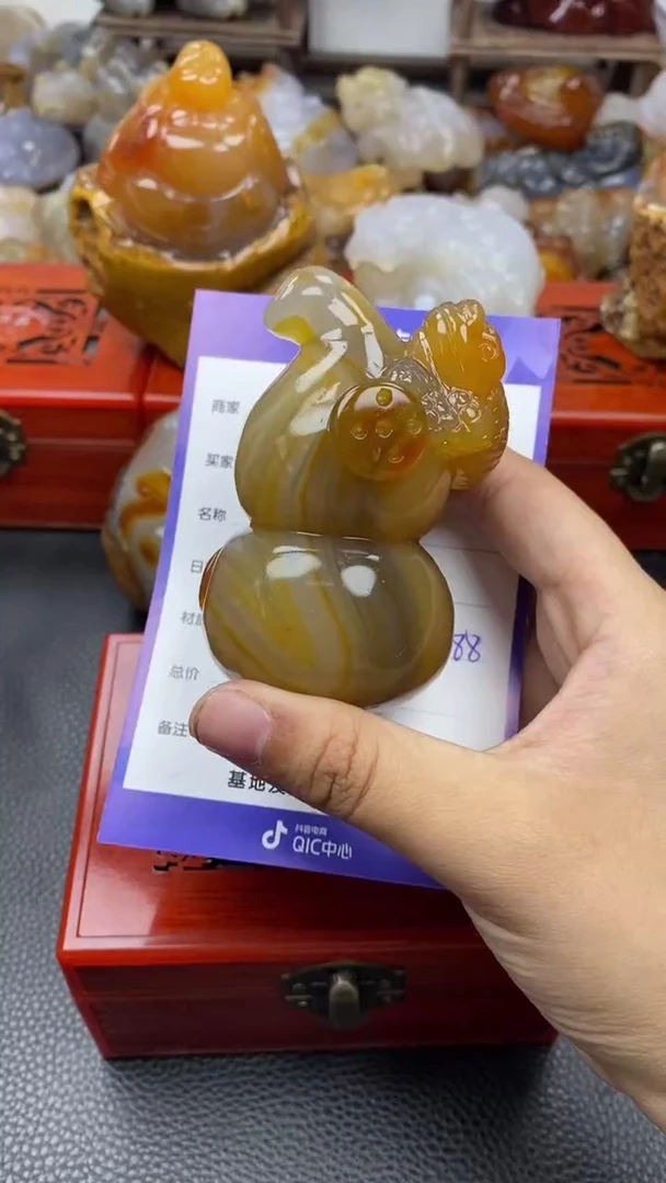 【闪购商品】玛瑙/玉髓手把未镶嵌00