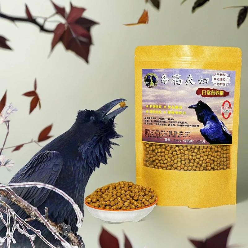 乌鸦夫妇日常营养鸟粮