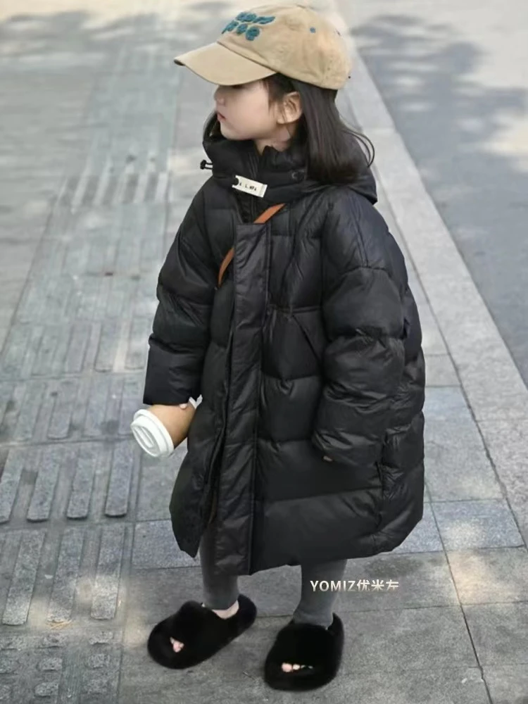 米卿兔品牌童装女童羽绒服2023冬季新款
