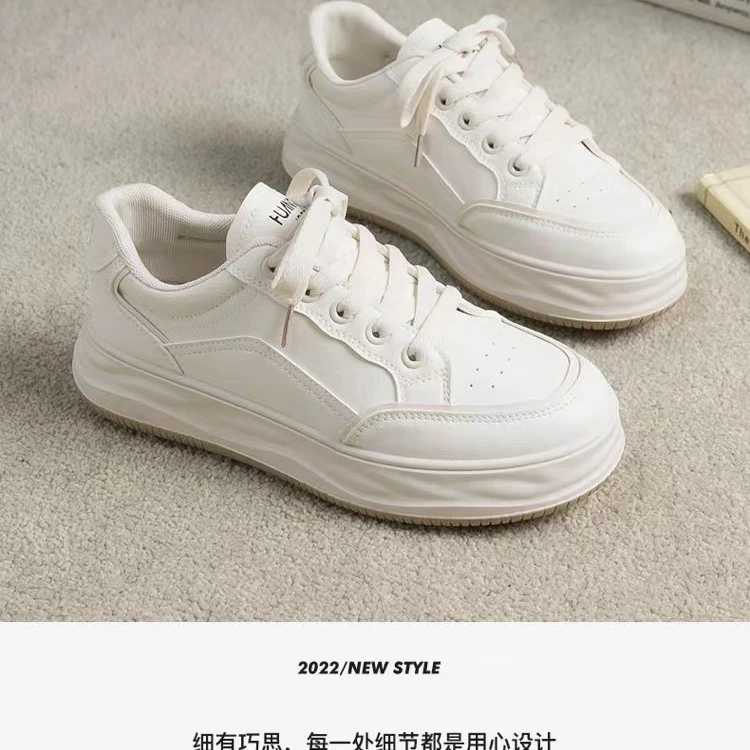 501-699听主播提示下单女鞋 时尚百搭软底小白鞋