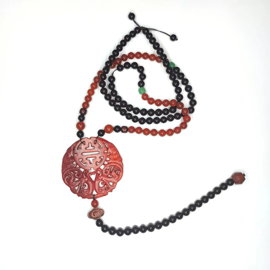 合金项链 【泽修】时尚手工轻奢精致复古项链百搭高级大气