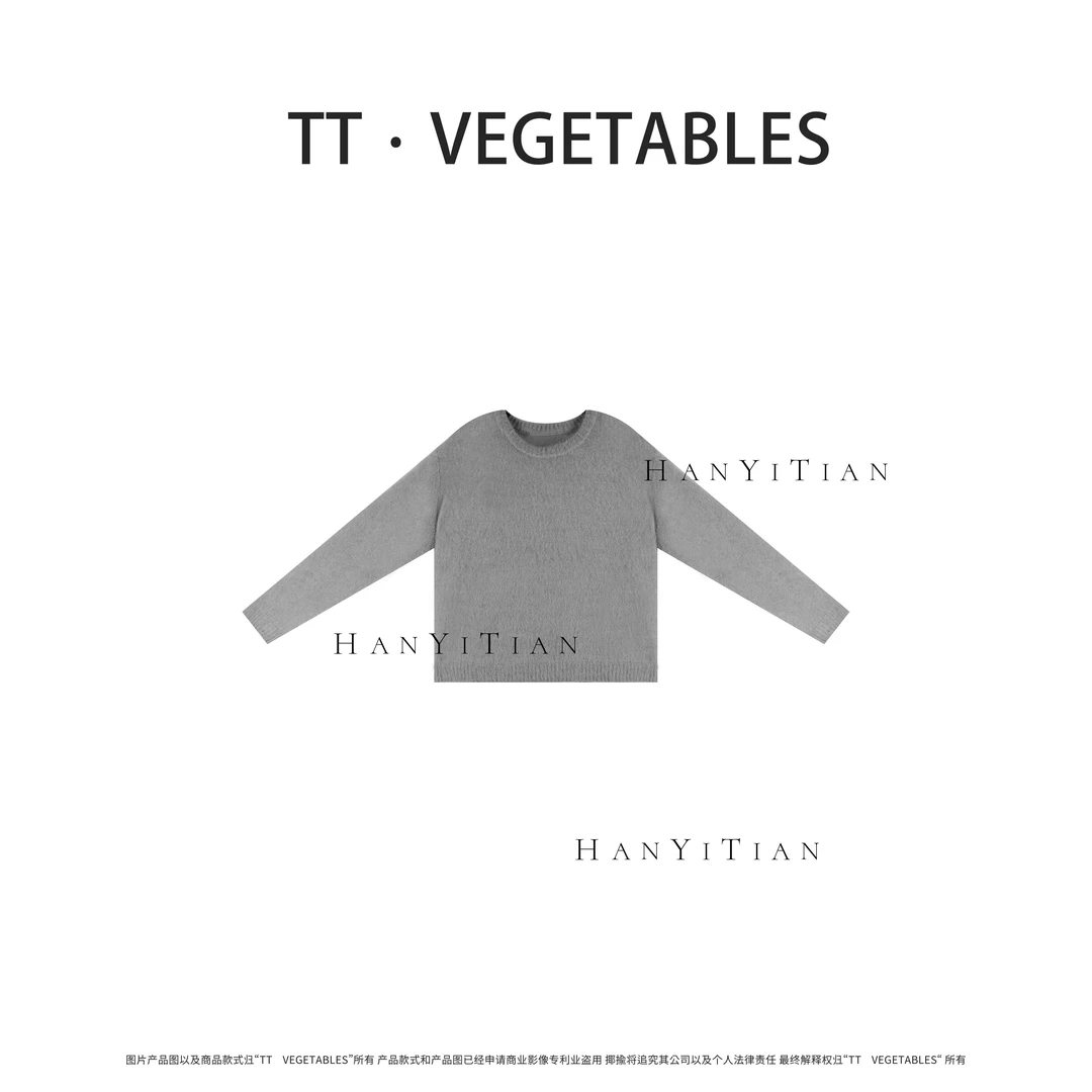 松间  针织时尚宽松秋新款毛衣复古女922200