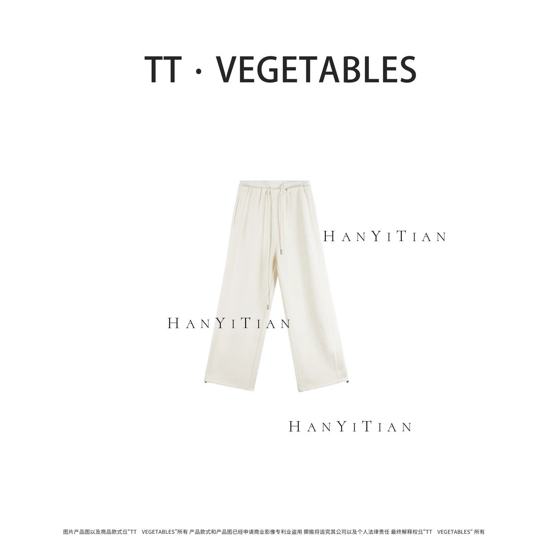 佳期  宽松时尚潮流ins秋冬薄绒休闲裤922286