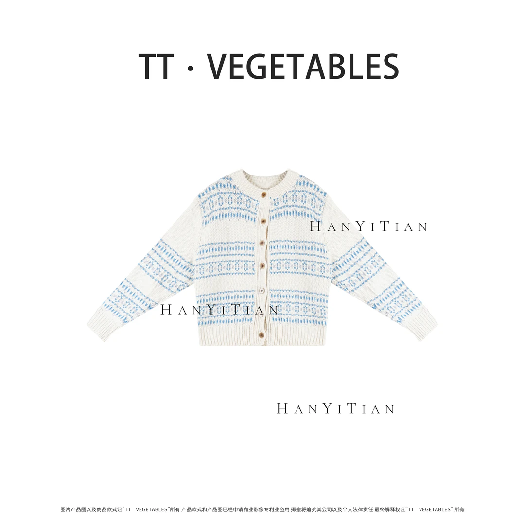 梓陌 针织时尚宽松秋新款毛衣复古女922222