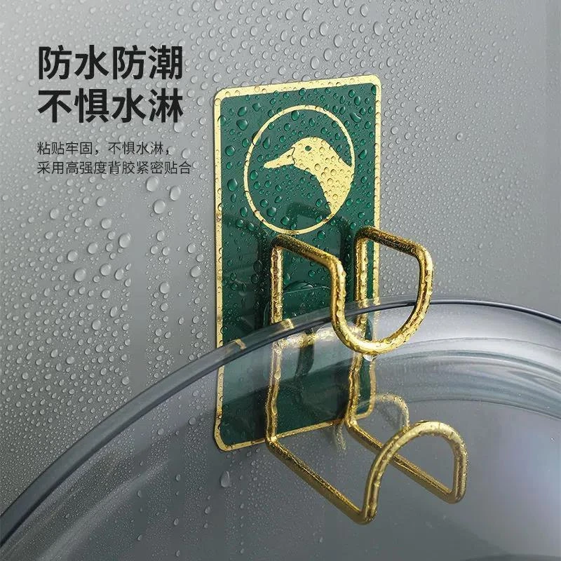 挂钩防水无痕背胶壁挂防潮粘贴牢固浴室免打孔家用创意卫生间置物