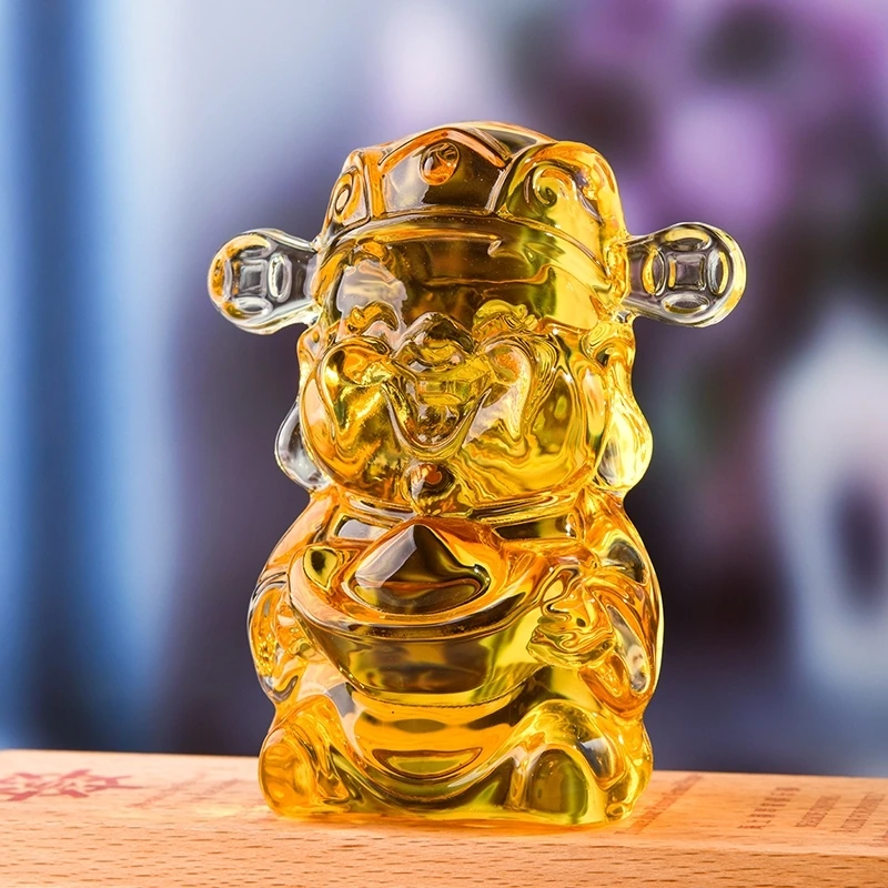 【才才爷】琉璃工艺才才爷桌面摆件/1个FL-1139