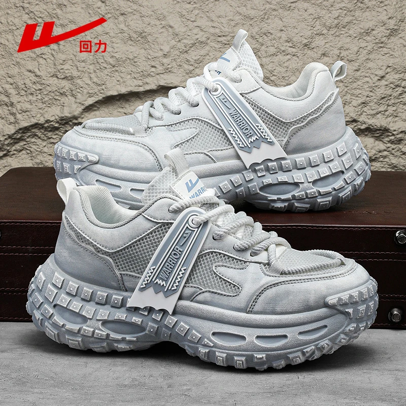 回力老爹鞋男鞋2025春季厚底运动鞋新款青少年低帮板鞋时尚休闲鞋