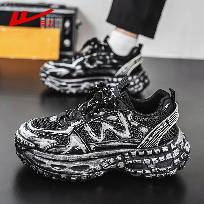 【回力】老爹鞋男款春季新款厚底增高运动鞋学生韩版时尚休闲男鞋