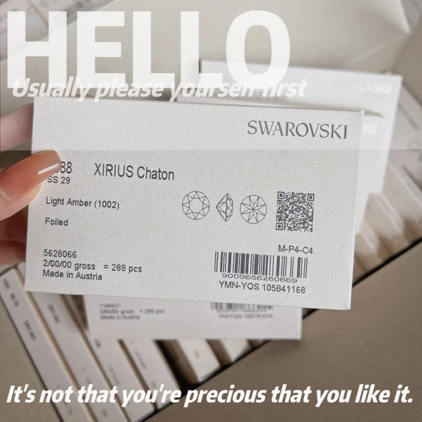 施华洛1088 ss29 混色 人造水晶 美甲钻钻diy 混色