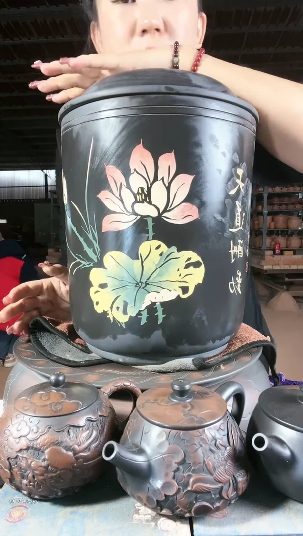 【闪购商品】陶瓷壶瑕疵 a996 边口 九饼