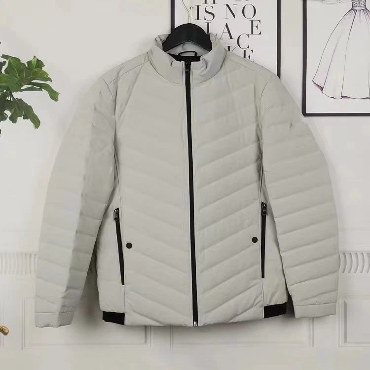 【晗姐专属】冬季男士立领休闲保暖羽绒服H6939 WU