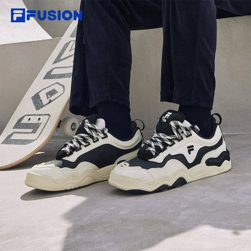 Fila/斐乐潮牌女冬季【KICK踢板鞋】潮流休闲专业滑板鞋T12W342305