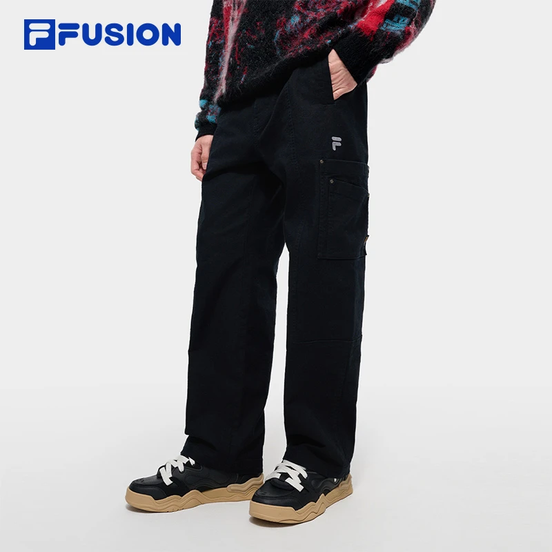 Fila/斐乐FUSION秋冬季新款男子运动工装街头休闲长裤T11M443801F
