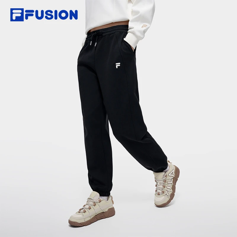 Fila/斐乐秋季新款女【旷野之源】舒适户外宽松运动长裤T11W445601F