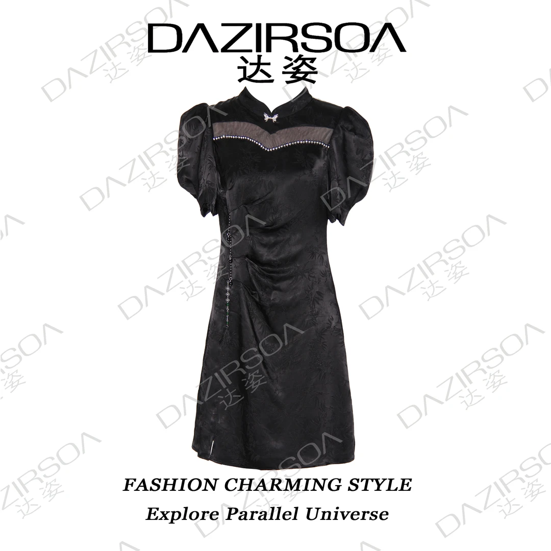 NEW ARRIVAL|“美人氛围”立体提花改良连衣裙 R963