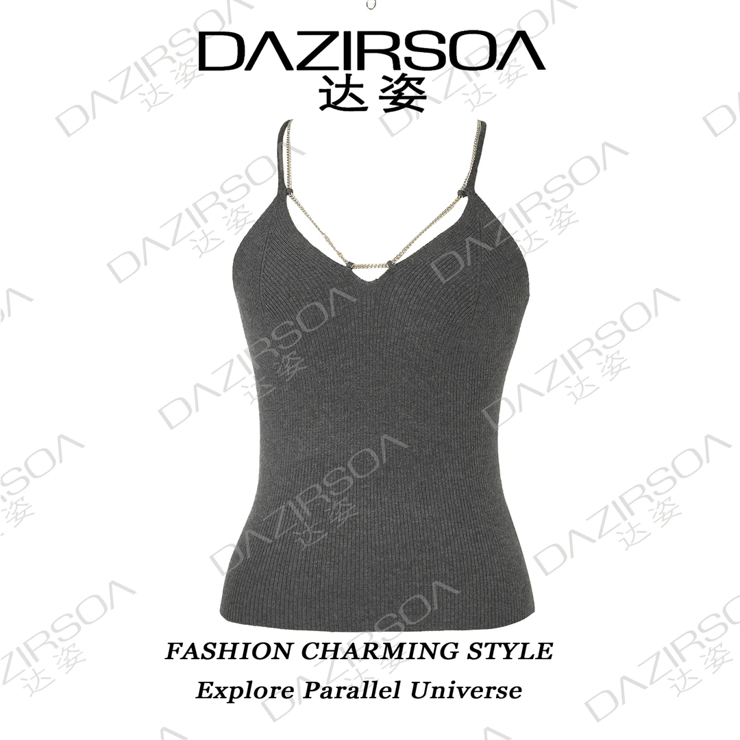 24A/W // “精致女性”//高阶衣橱/链条背心 S865