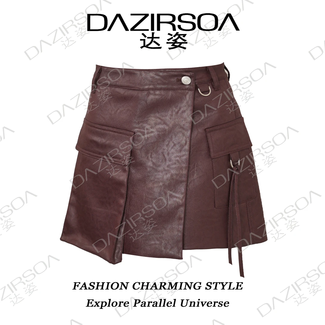 24A/W "Raw Exotic" 酷飒工装短裙裤 S860