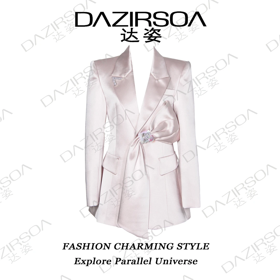 【春日邂逅】 高级感蝴蝶结西装外套 P051