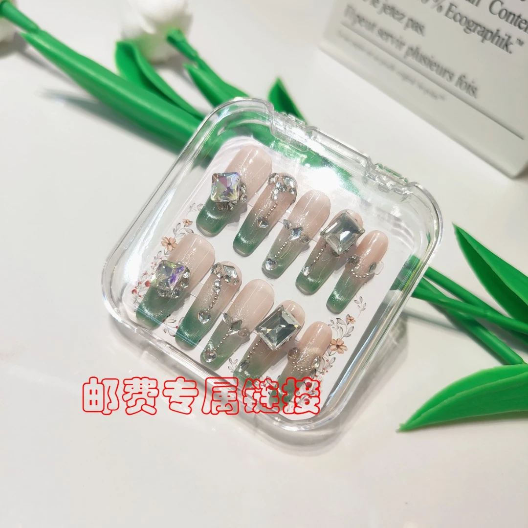 两单包邮 拍一单自觉补邮费 自觉下单 纯手工穿戴甲