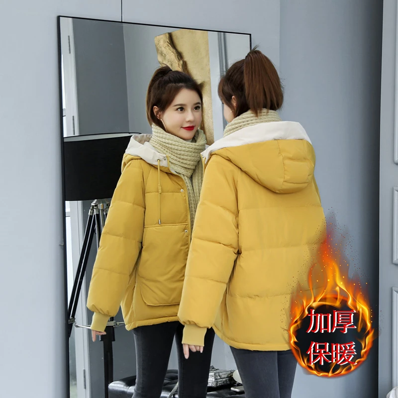 大码女士短款棉袄外套冬季2024新款爆款加厚棉衣晋江棉服女款秋冬