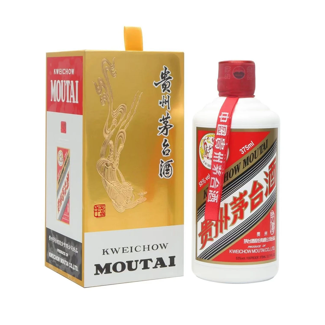 MOUTAI/茅台酒375ml巽风版 53度酱香型白酒单瓶装送礼自饮53度
